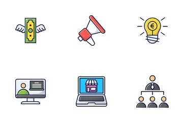 Startup & Business Icon Pack