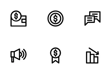 Startup ( Line ) Icon Pack