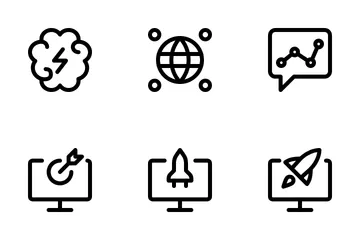 Startup & New Business Icon Pack