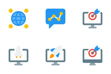 Inicio y nuevos negocios Paquete de Iconos