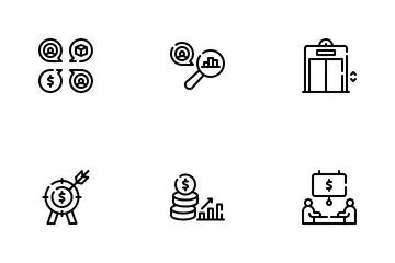 Startup Pitch Icon Pack