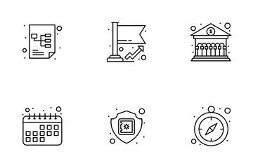 Startups And New Business Icon Pack