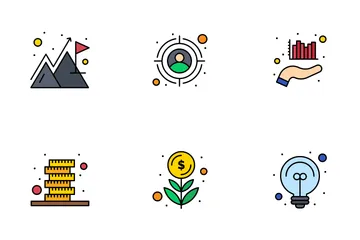 Startups And New Business Icon Pack