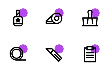 Stationary Icon Pack