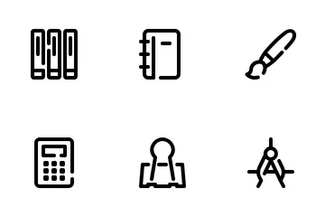 Stationary Icon Pack