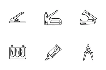 Stationary Store Icon Pack