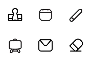 Stationary V.1 Icon Pack