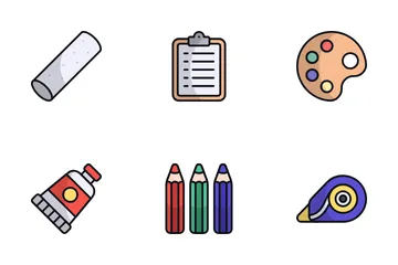 Stationeries Icon Pack