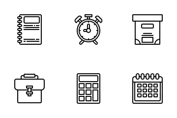 Stationery And Office Icon Pack