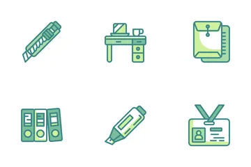 Stationery And Office Icon Pack