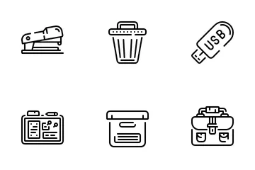 Stationery And Office Icon Pack