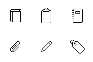 Stationery Icon Pack Icon Pack