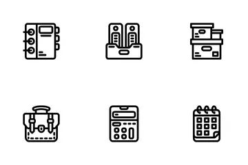 Stationery Icon Pack