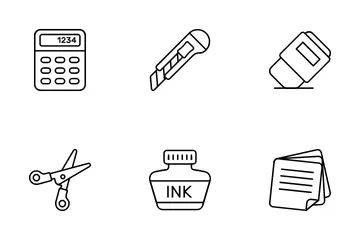 Stationery Icon Pack