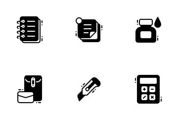 Stationery Icon Pack