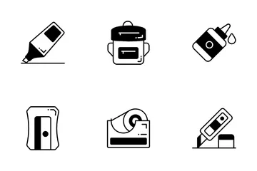 Stationnaire Icon Pack