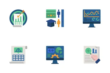 Statistical Analysis Icon Pack