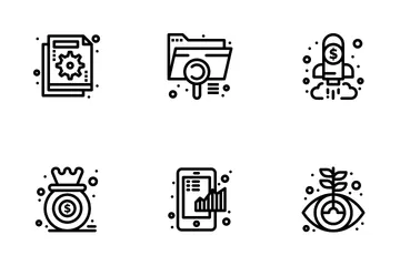 Statistical Analysis Icon Pack