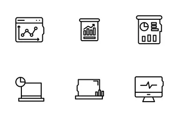 Statistique Pack d'Icônes