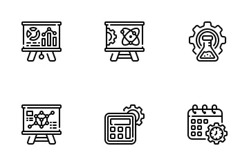 Stem Day Icon Pack