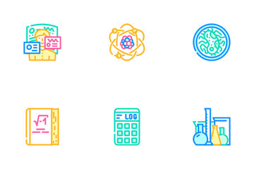 Stem Engineer Process And Science Icon Pack
