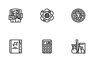 Stem Engineer Process And Science Icon Pack