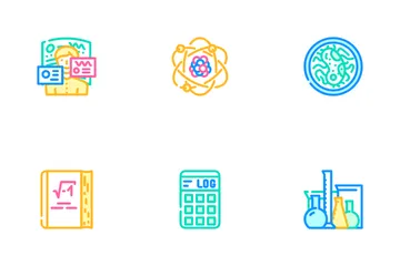 Stem Engineer Process And Science Icon Pack