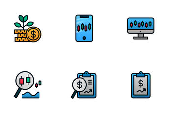 Stock Investment Icon Pack