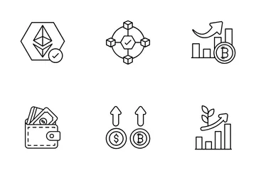 Stock Market And Finance Icon Pack