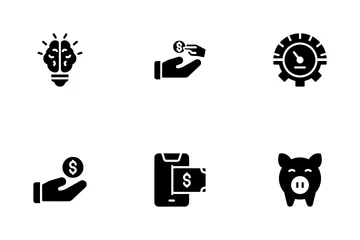 Stock Market Trading Icon Pack