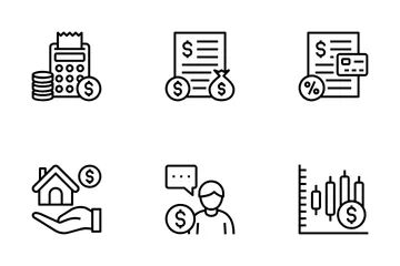 Stock Market & Trading Vol-1 Icon Pack