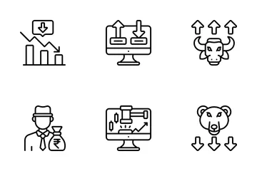 Stock Trading Icon Pack