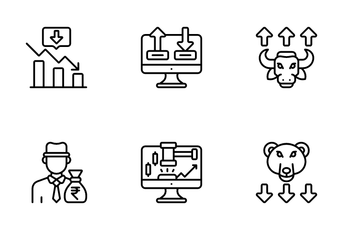 Stock Trading Icon Pack