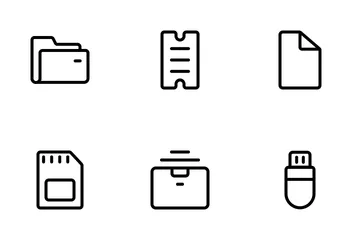 Stockage Pack d'Icônes