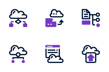 Stockage en ligne Pack d'Icônes