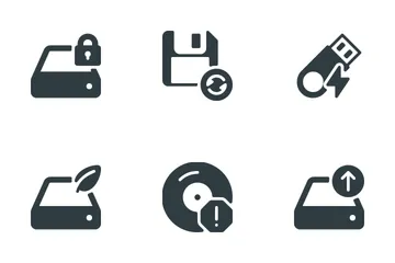 Storage & Data Icon Pack