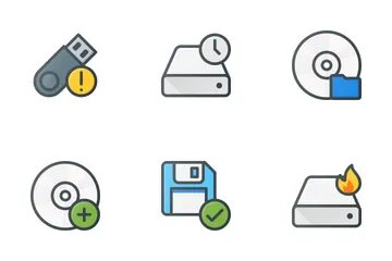 Storage & Data Icon Pack