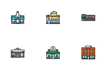 Store Shop Retail Web Cart Icon Pack