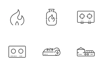 Stove Hobs Icon Pack