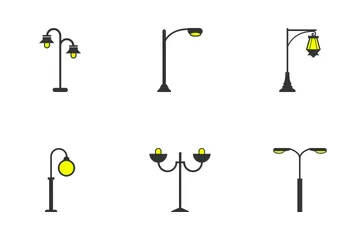 Straßenlampe Symbolpack