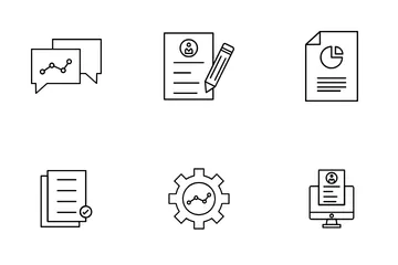 Stratégie-et-management Pack d'Icônes