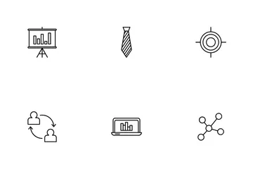 Strategy And Management Icon Pack