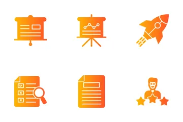 Strategy And Management Icon Pack