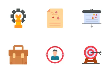 Strategy And Management Icon Pack