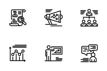 Strategy And Management Icon Pack