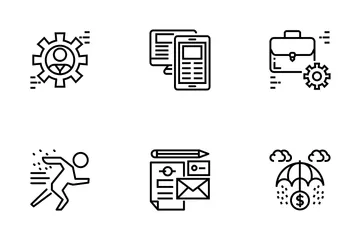 Strategy And Management Icon Pack