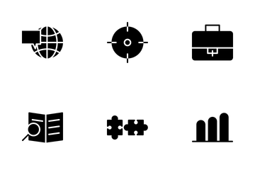 Strategy And Management Set Icon Pack