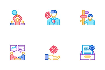 Strategy Manager Job Icon Pack