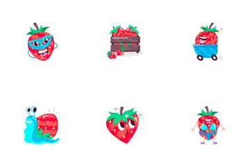 Strawberry Icon Pack