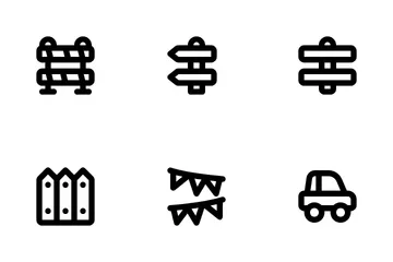 Street Element Icon Pack